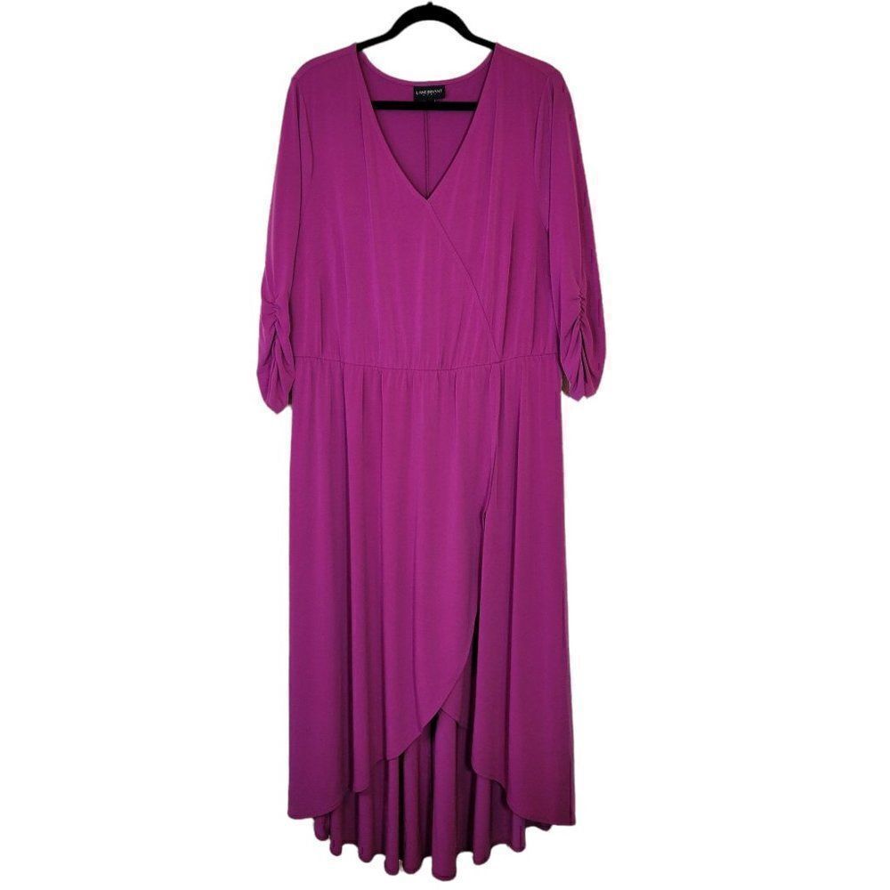 Lane Bryant High Low Wrap Dress (Size 18/20)